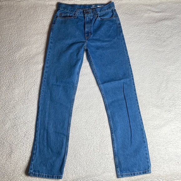 George Regular Denim Jeans Dark Wash Size 29 - Picture 8 of 8